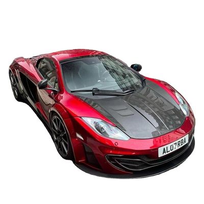 MP4 12C Mclaren Body Kit MSY phong cách phía trước phía sau Bump Spoiler Widebody Kit Đỏ Đen