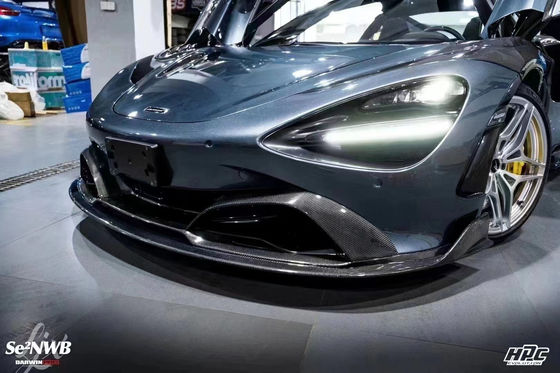 720s Mclaren Body Kit Blacksail phong cách phía trước Bumper Spoiler Lip Hood Fender