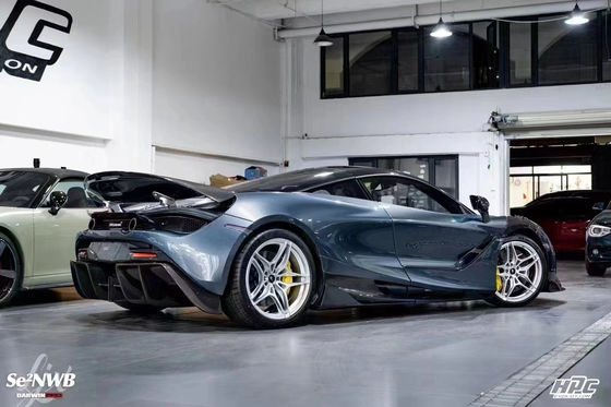 720s Mclaren Body Kit Blacksail phong cách phía trước Bumper Spoiler Lip Hood Fender