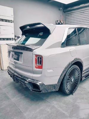 2018 - 2019 Cullinan Body Kit DW Style Lưỡi trước Diffuser Spoiler Widebody Kit
