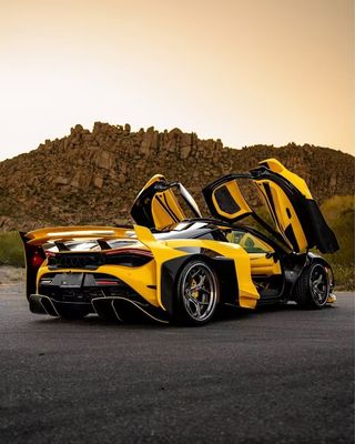 720s Mclaren Body Kit Carbon Fiber Widebody ZE Style Mặt trước và đằng sau