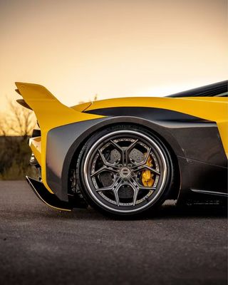 720s Mclaren Body Kit Carbon Fiber Widebody ZE Style Mặt trước và đằng sau