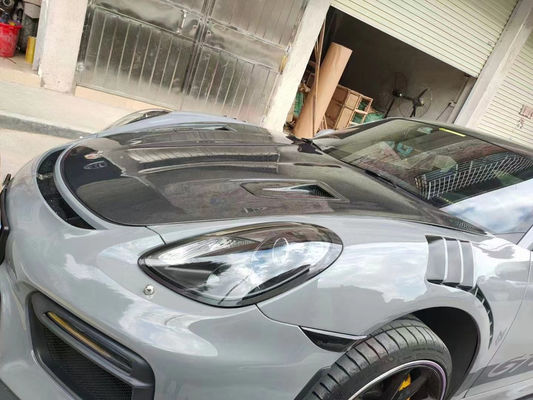 Các sản phẩm sợi cacbon cho Porsche 981 Boxster Carbon Fiber Hood 981 Carbon Fiber Engine Hatch Cover 2013-2015
