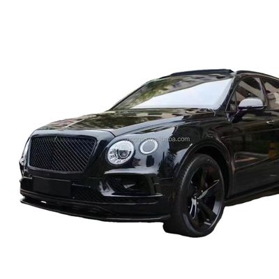 Đối với Bentley Bentayga Carbon Fiber Body Kit Bentayga nâng cấp W12 Style Carbon Fiber Front Lip Diffuser Spoiler
