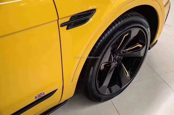 Đối với Bentley Bentayga Carbon Fiber Body Kit Bentayga nâng cấp W12 Style Carbon Fiber Front Lip Diffuser Spoiler