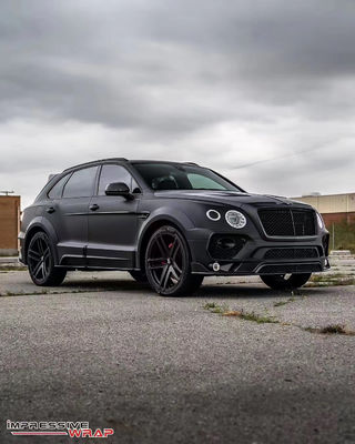 Đối với Bentley Bentayga Carbon Fiber Body Kit Bentayga nâng cấp MSY phong cách phía trước và phía sau Bumper Spoiler Wide-body Kit
