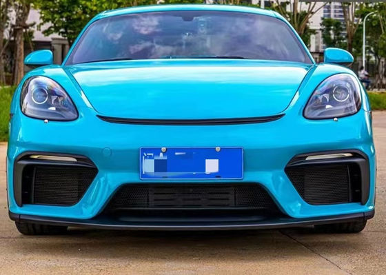 Vật liệu nhựa PP 718 Boxster Body Kit 718 nâng cấp GT4 phong cách phía trước và phía sau Bumpers Spoiler