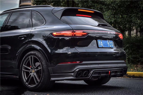 Sản phẩm mới cho Cayenne Carbon Fiber Body Kit cho Cayenne Front Shovel Back Lip Spoiler