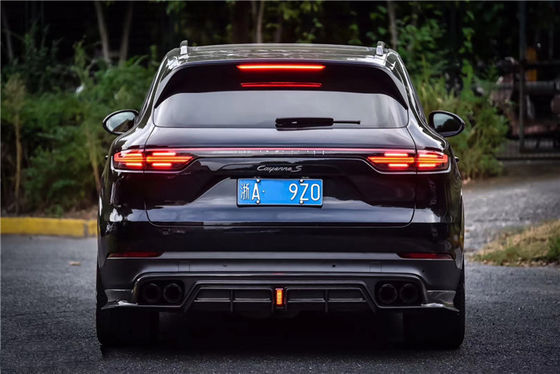 Sản phẩm mới cho Cayenne Carbon Fiber Body Kit cho Cayenne Front Shovel Back Lip Spoiler