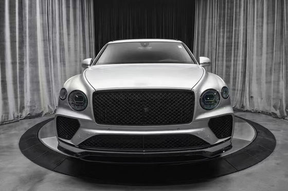 Đối với Bentley Bentayga Carbon Fiber Body Kit Bentayga nâng cấp kiểu SPE Carbon Fiber Front Lip Diffuser Spoiler Side Skirt