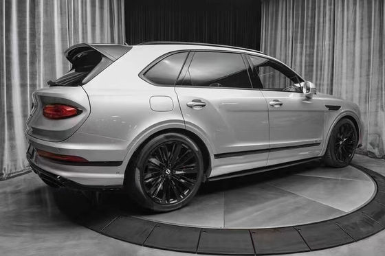 Đối với Bentley Bentayga Carbon Fiber Body Kit Bentayga nâng cấp kiểu SPE Carbon Fiber Front Lip Diffuser Spoiler Side Skirt