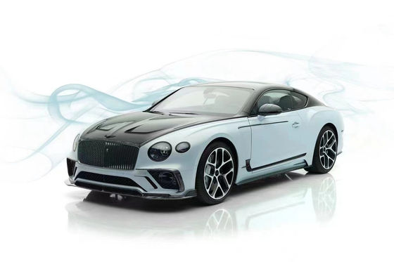 Sợi carbon 3S3 Bentley Body Kit Phân tích ô tô Bốp Diffuser Mặt trước Xẻo OEM