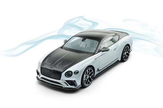 Sợi carbon 3S3 Bentley Body Kit Phân tích ô tô Bốp Diffuser Mặt trước Xẻo OEM