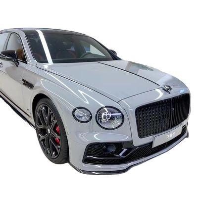 Flying Spur Bentley Body Kit W12 phong cách Carbon Fiber Lip Kit 2019 Diffuser Spoiler Side Skirt