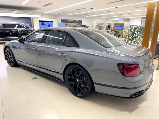 Flying Spur Bentley Body Kit W12 phong cách Carbon Fiber Lip Kit 2019 Diffuser Spoiler Side Skirt