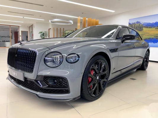 Flying Spur Bentley Body Kit W12 phong cách Carbon Fiber Lip Kit 2019 Diffuser Spoiler Side Skirt