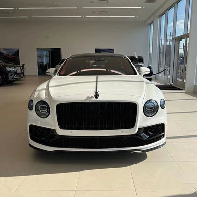 Flying Spur Bentley Body Kit W12 phong cách Carbon Fiber Lip Kit 2019 Diffuser Spoiler Side Skirt