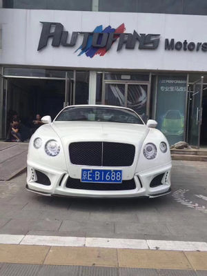 ODM trắng Bentley Continental Gt Body Kit WD Style Áo vải xe spoiler Body Kit