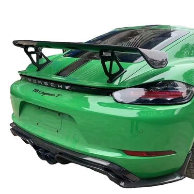 2022 Sản phẩm mới 987Cayman 981Boxster 718 Carbon Fiber Spoiler cho Porsche 987 981 718 Carbon Fiber Spoiler Wing