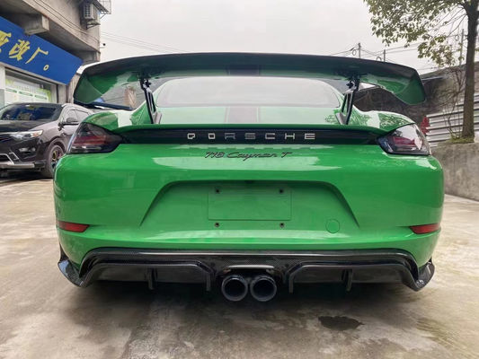 2022 Sản phẩm mới 987Cayman 981Boxster 718 Carbon Fiber Spoiler cho Porsche 987 981 718 Carbon Fiber Spoiler Wing