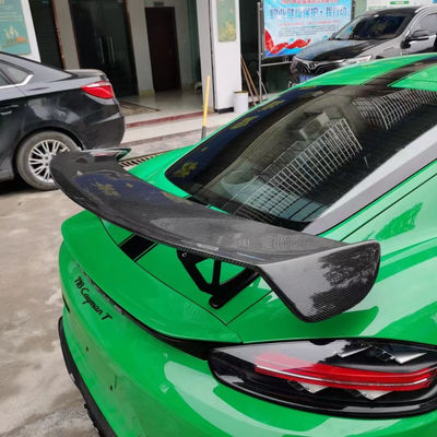 2022 Sản phẩm mới 987Cayman 981Boxster 718 Carbon Fiber Spoiler cho Porsche 987 981 718 Carbon Fiber Spoiler Wing