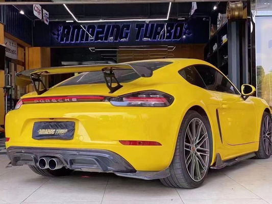 2022 Sản phẩm mới 987Cayman 981Boxster 718 Carbon Fiber Spoiler cho Porsche 987 981 718 Carbon Fiber Spoiler Wing