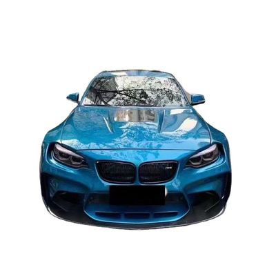 Đối với BMW F22 F87 2 Series M2 Body Kit M2 M235 Upgrade IMP phong cách phía trước và phía sau Bumper Spoiler Wide Bodyki