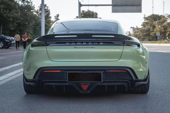 Sản phẩm mới cho Porsche Taycan Carbon Fiber Body Kit Taycan Wide Bodyki Mặt trước Xẻo Mặt ngoài Khải Spoiler Diffuser