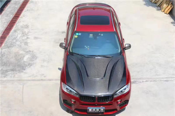 Bán cho BMW X5 X6 F15 F16 Carbon Fiber Hood Carbon Fiber Hood X5 X6 Carbon Fiber Cover