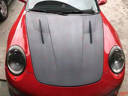 Sản phẩm mới Carbon Fiber Hood cho Porsche 911 997 911 997 Carbon Fiber Engine Hatch GT3 Style