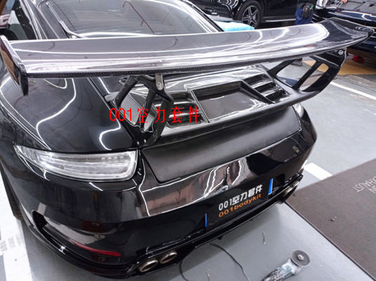 Sản phẩm mới cho Porsche 911 997.1 997.2 Spoiler 911 997.1 997.2 Carbon Fiber Spoiler Tail Fins GT3RS Style Spoiler