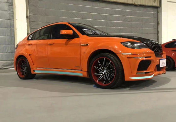 Sản phẩm bán nóng X6 E70 E71 Wide Body Kit Forbmw X6 Body Kit Mặt trước và phía sau Bumper Spoiler Side Skirt