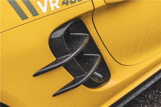 Sản phẩm mới cho Porsche Cayman Carbon Fiber Tuyere 718 Boxster Carbon Fiber Side Air Inlet