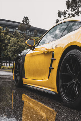 Sản phẩm mới cho Porsche Cayman Carbon Fiber Tuyere 718 Boxster Carbon Fiber Side Air Inlet
