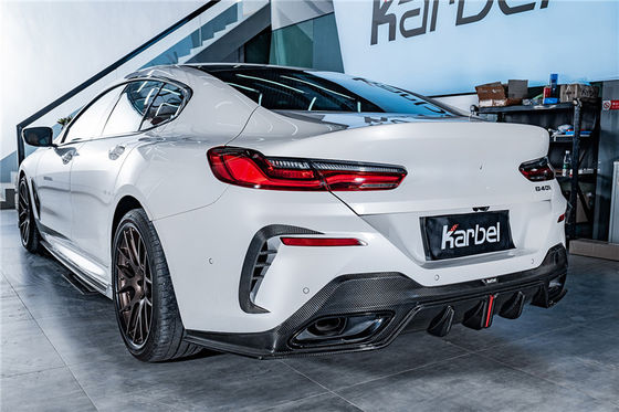 Mua nóng G14 G15 G16 840i 850i Carbon Fiber Body Kit Forbmw 8 Series Mặt trước xẻm phía sau Diffuser Spoiler