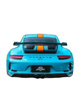 Bộ cơ thể sợi cacbon cho Porsche 911 991.2 GT3 911 GT3 Bộ cơ thể sợi cacbon phía trước Xẻ phía sau Máy khuếch tán bên