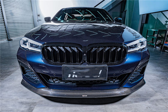 Hot Sale G30 G38 530i Carbon Fiber Body Kit cho BMW 5 Series Carbon Fiber Mặt trước Xẻm phía sau Diffuser Spoiler