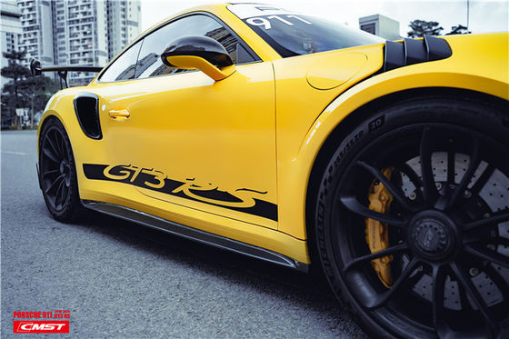 Bộ cơ thể sợi cacbon cho Porsche 911 991.2 GT3RS 911 GT3RS Bộ cơ thể sợi cacbon phía trước xẻm phía sau