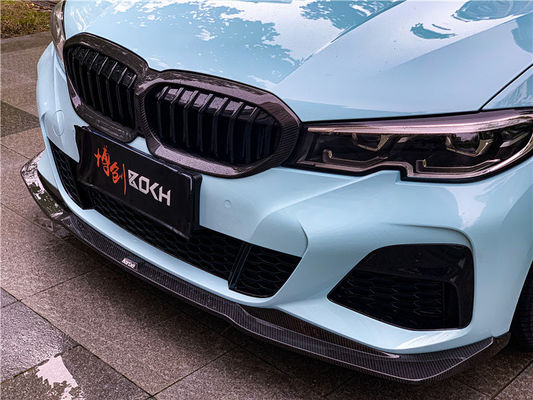 Bộ cơ thể sợi cacbon khô chất lượng cao G20 G28 320 325 330 Sợi cacbon cho BMW 3 Series Lưỡi trước phía sau Diffuser Spoiler