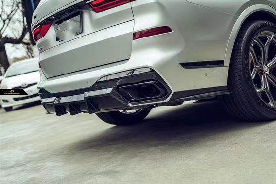 Phụ tùng ô tô cho BMW X7 Carbon Fiber Body Kit X7 nâng cấp kiểu FD Carbon Fiber Front Shovel Diffuser Spoiler Top Wing Body Kit