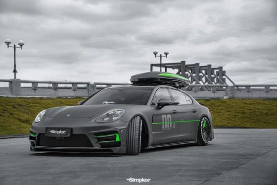 Đối với Porsche Palamela 971 Body Kit 971 ATR nâng cấp phong cách phía trước và phía sau Bumper Side Skirt Body Kit