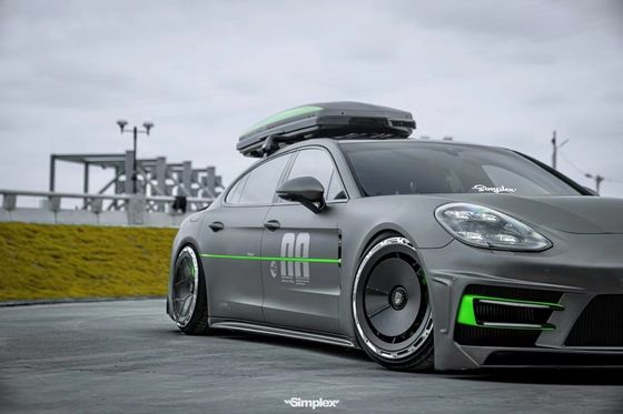 Đối với Porsche Palamela 971 Body Kit 971 ATR nâng cấp phong cách phía trước và phía sau Bumper Side Skirt Body Kit