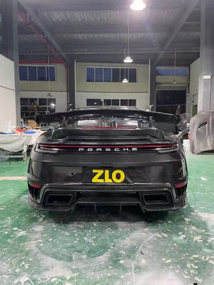 Đối với Porsche 911 992 Body Kit 911 992 Upgraded TopCar Style Mặt trước và phía sau Bumper Spoiler Body Kit