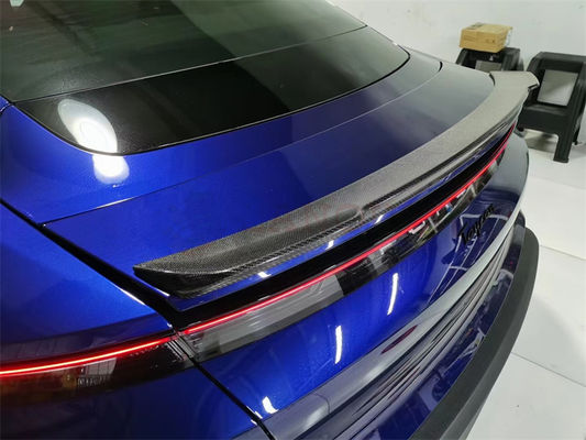 Đối với Porsche Taycan Carbon Fiber Spoiler Taycan Carbon Fiber Wing Spoiler Body Kit
