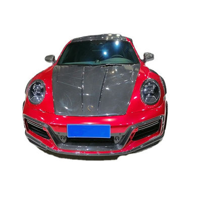 Phụ tùng ô tô cho Porsche 911 992 Body Kit 911 992 Turbo Upgraded Techart Style Mặt trước và mặt sau Bump Cover Body Kit