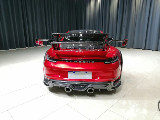 Phụ tùng ô tô cho Porsche 911 992 Body Kit 911 992 Turbo Upgraded Techart Style Mặt trước và mặt sau Bump Cover Body Kit