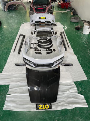 Phụ tùng ô tô cho Porsche 911 992 Body Kit 911 992 Turbo Upgraded Techart Style Mặt trước và mặt sau Bump Cover Body Kit