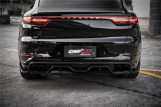 Phân tích ô tô cho Porsche Cayenne Fiber Body Kit Cayenne Carbon Fiber Front Spreader