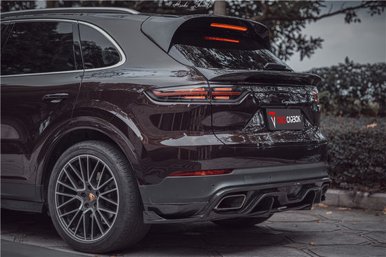 Phân tích ô tô cho Porsche Cayenne Fiber Body Kit Cayenne Carbon Fiber Front Spreader
