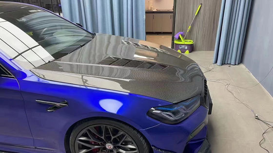 Đối với BMW 5 Series G30 G38 F90 Carbon Fiber Machine Cover G30 G38 F90 Khô Carbon Fiber Engine Hatch Cover